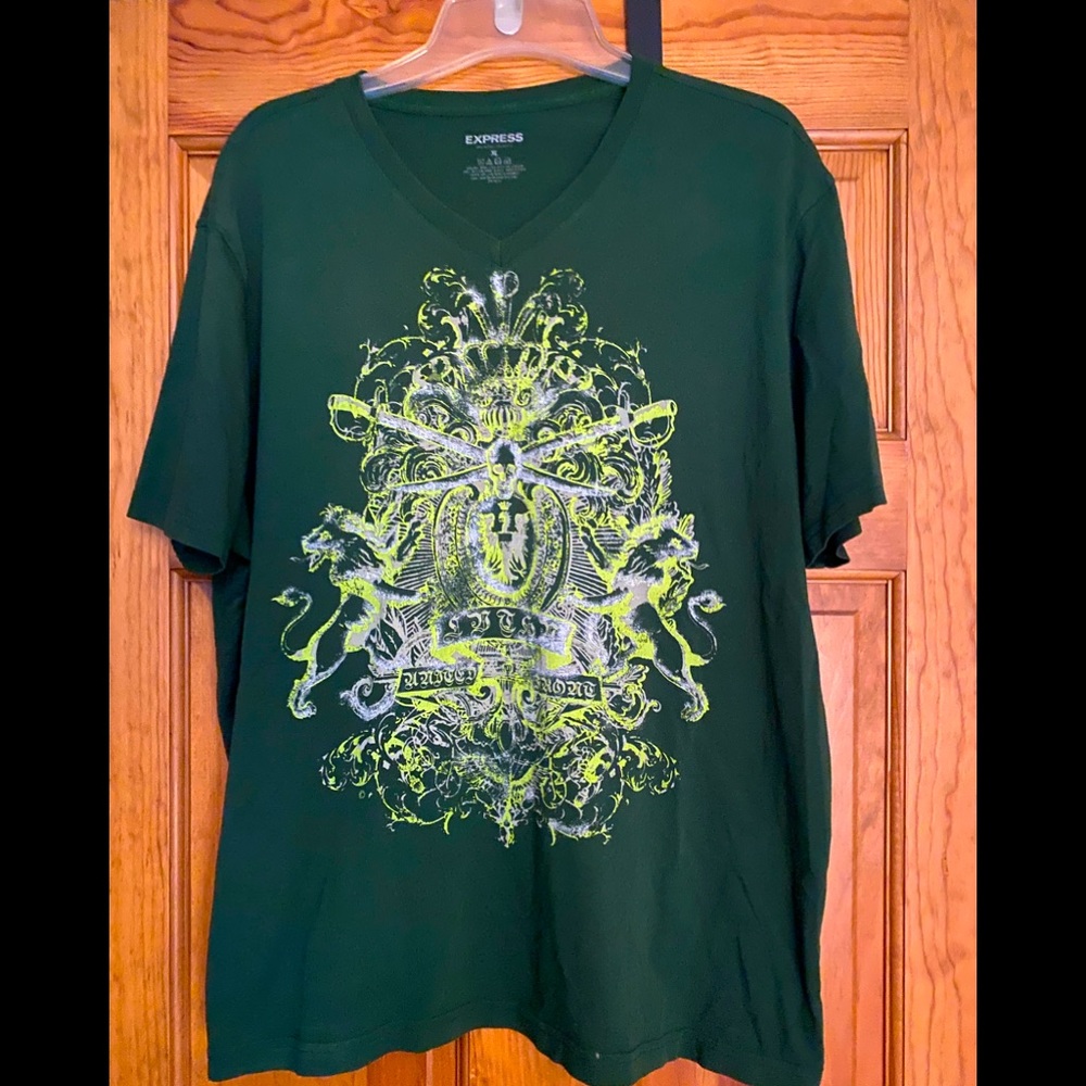 Express Sketched Graphic T-Shirt
